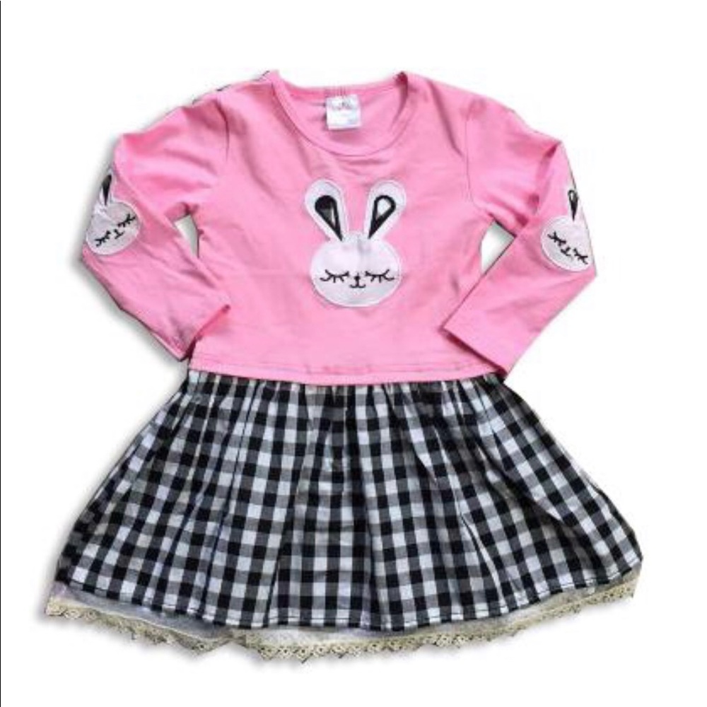 Bunny Plaid Dress